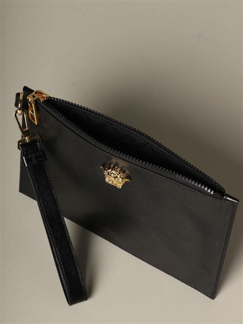 versace black clutch sephora|Versace bag price.